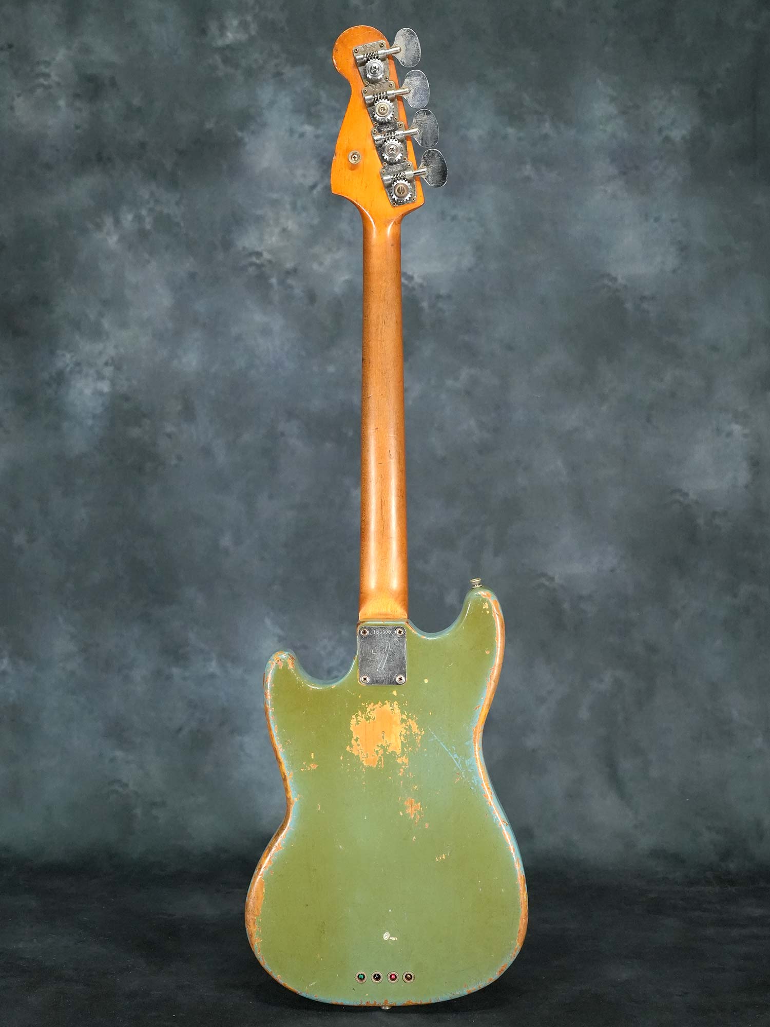 Fender 1966 Mustang Bass Blue ”Fender Decal Only”